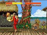 Street Fighter 2 - The World Warrior, capture d'écran